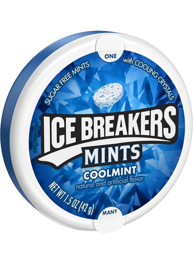 ICE BREAKERS MINTS COOLMINT 1.5-Ounce Containers (Pack of 16) - Image 1