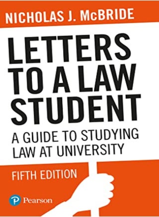 Letters To A Law Student by McBride, Nicholas Paperback - pzsku/Z8849CC6A3E9C39CDEE28Z/45/_/1698837000/e42c2c51-4783-43c6-8f79-5c8555305d8f