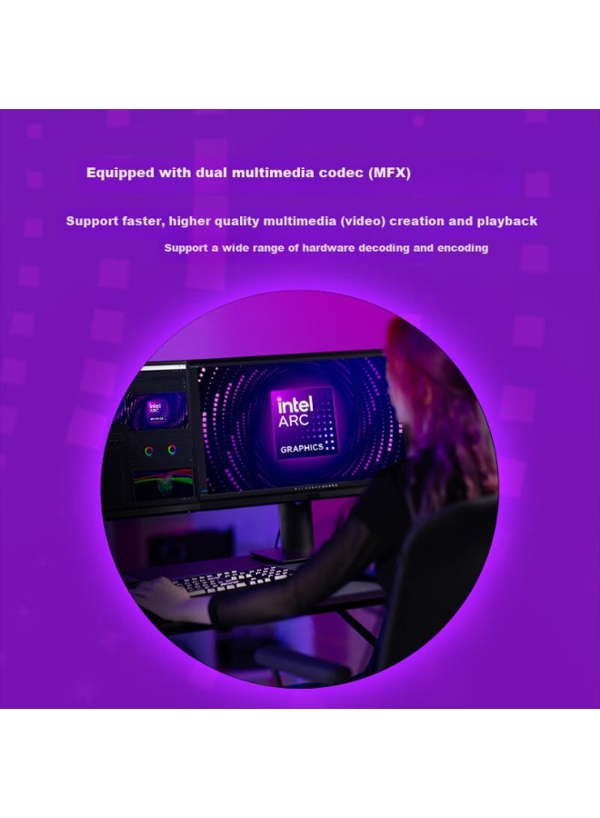 Maxsun Intel Arc B580 Milestone 12g 2850mhz Gddr6 Oc, Gaming Design Ai Video Editing Computer, Discrete Graphics Card - Image 4