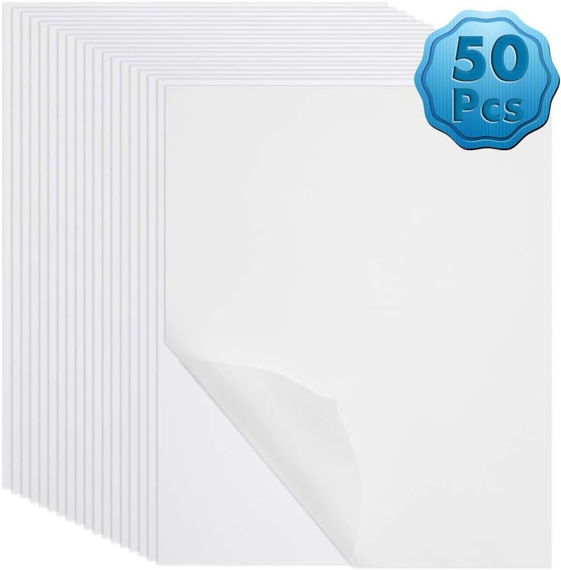 cridoz 50 Sheets Vellum Paper 8.5 x 11 Inches Translucent Clear for Printing Sketching Tracing Drawing Animation - Image 1