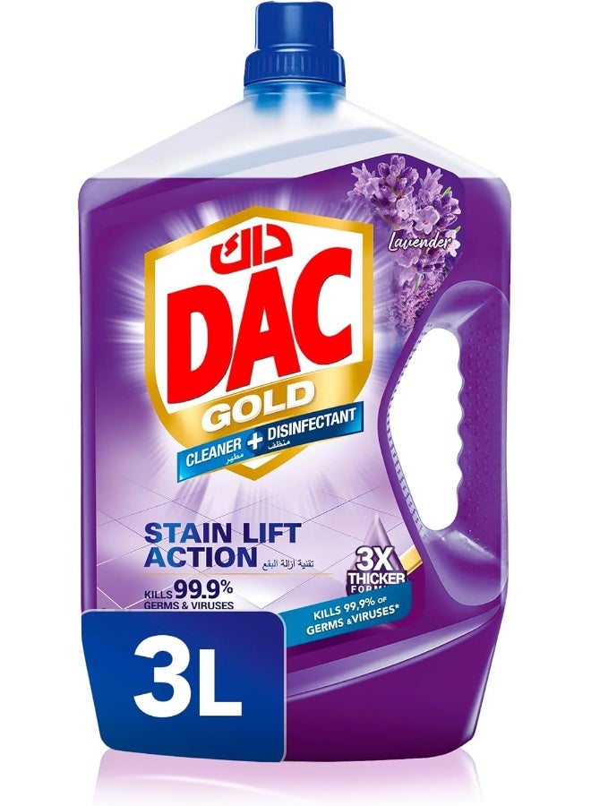 Dac Dac Multi Purpose Disinfectant Lavender 3Litre  - Image 1