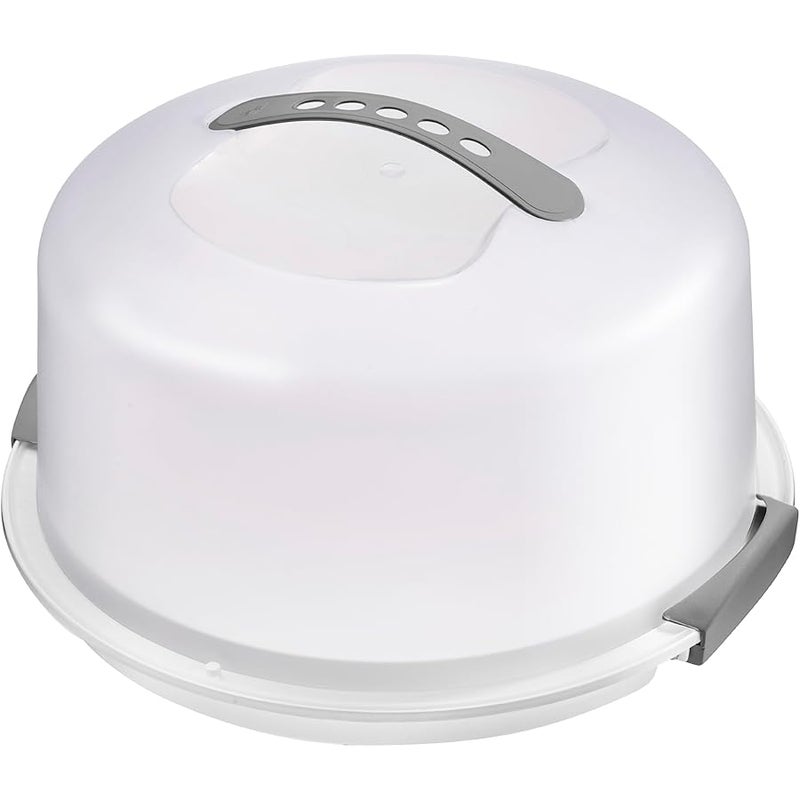 Tribello Extra Large Cake Storage Container, Cake Carrier With Handle 14 X 14 X 8 - Made in USA - Image 1