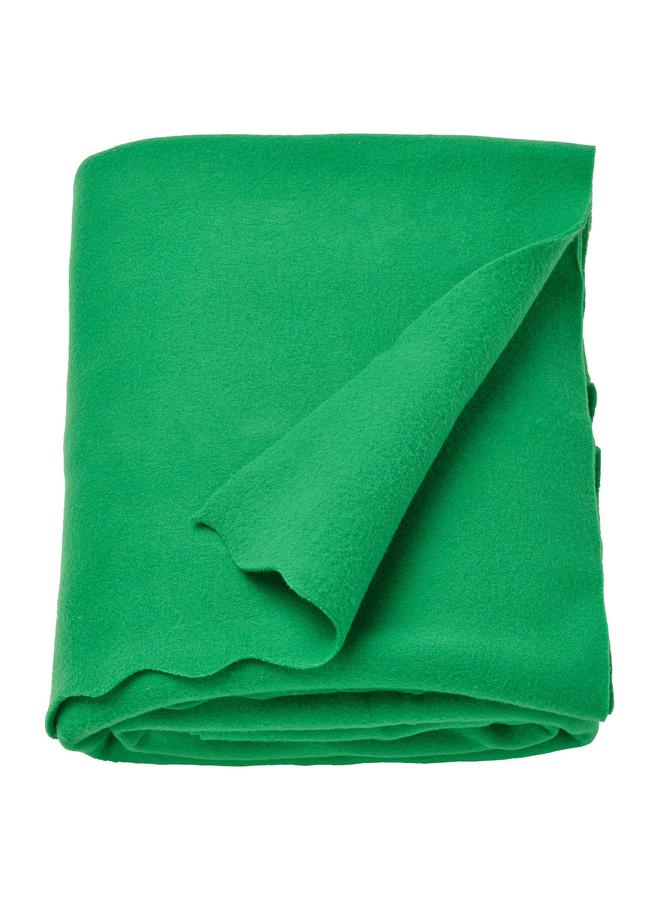 Green Tiger Throw, Green, 130X170 Cm - Image 1