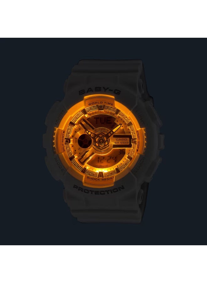 G-SHOCK & BABY-G Limited Edition Lovers’ Pair Watch LOV-24A-7ADR, 51.2mm and 43.3mm, White Dial, Resin Strap - Image 4