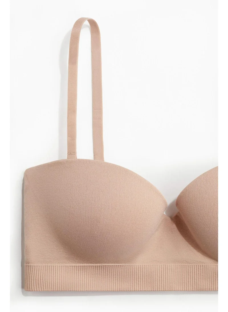 H&M Seamless padded balconette bra