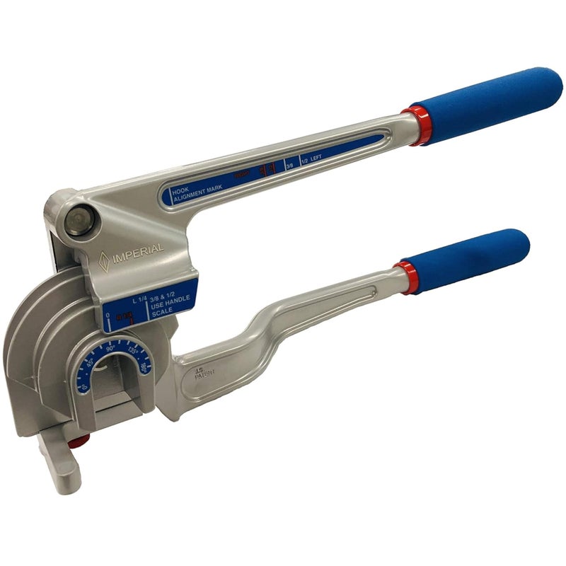 Imperial Tool 370FH Triple Head 180 Degree Tube Bender, 3/16â€, 1/4â€, 3/8â€, and 1/2â€
