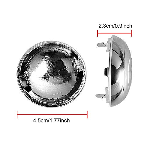 BASIKER Fit for Shifter Knob Chrome Cap with Stronger Clips Ford F-150 2004-2005 OEM 4L3Z-7213-BA Triple Chrome Plated Install in Seconds - Image 4