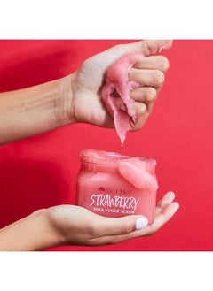 Tree Hut Shea Sugar Body Scrub Strawberry18oz With Single FragranceFree Makeup Remover Cleansing Towelettes  - Image 3