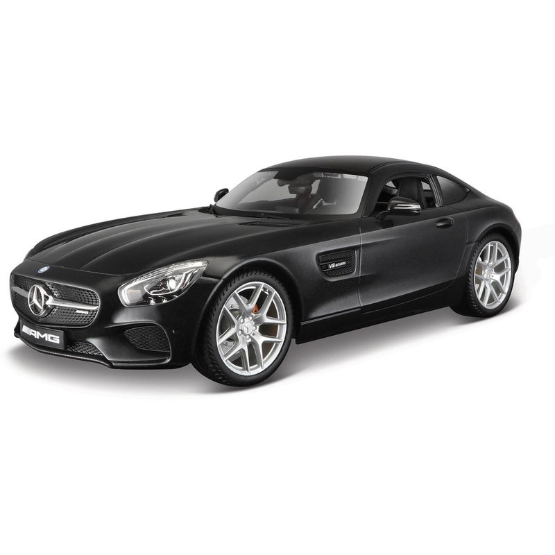 Maisto - Mercedes-AMG GT 1/18 Diecast Model - Black - 31398 - Image 1