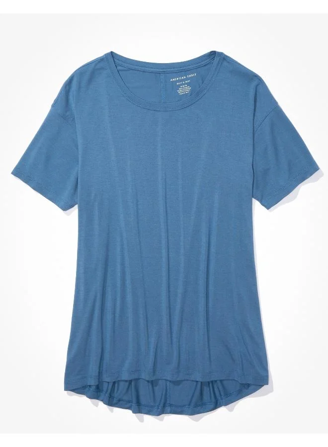 American Eagle AE Soft & Sexy Oversized Crew Neck T-Shirt