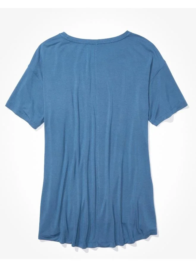 American Eagle AE Soft & Sexy Oversized Crew Neck T-Shirt