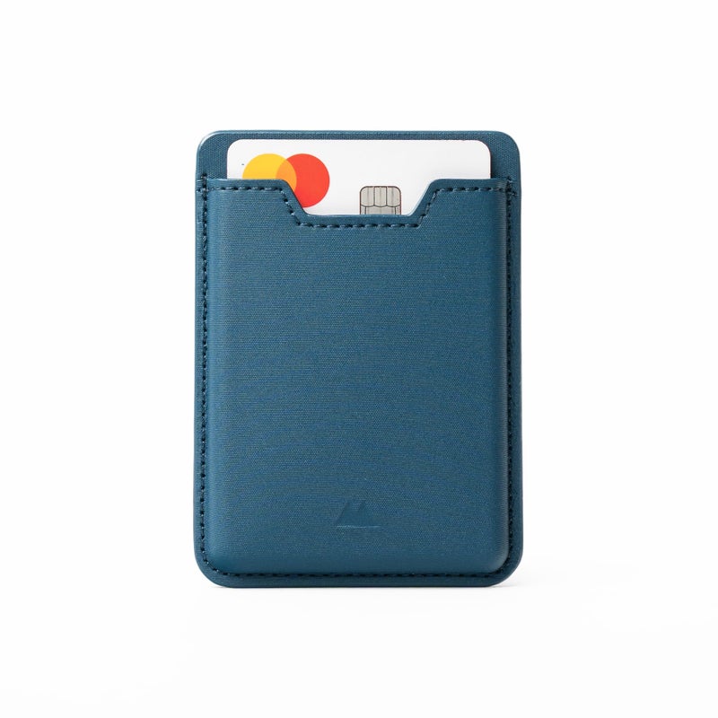 Mous MagSafe Compatible Wallet Card Holder Cell Phone Magnetic Wallet for iPhone 17 iPhone 16 iPhone 15 iPhone 14 iPhone 13 and iPhone 12 Models MagSafe Compatible Accessory Navy Blue - Image 2