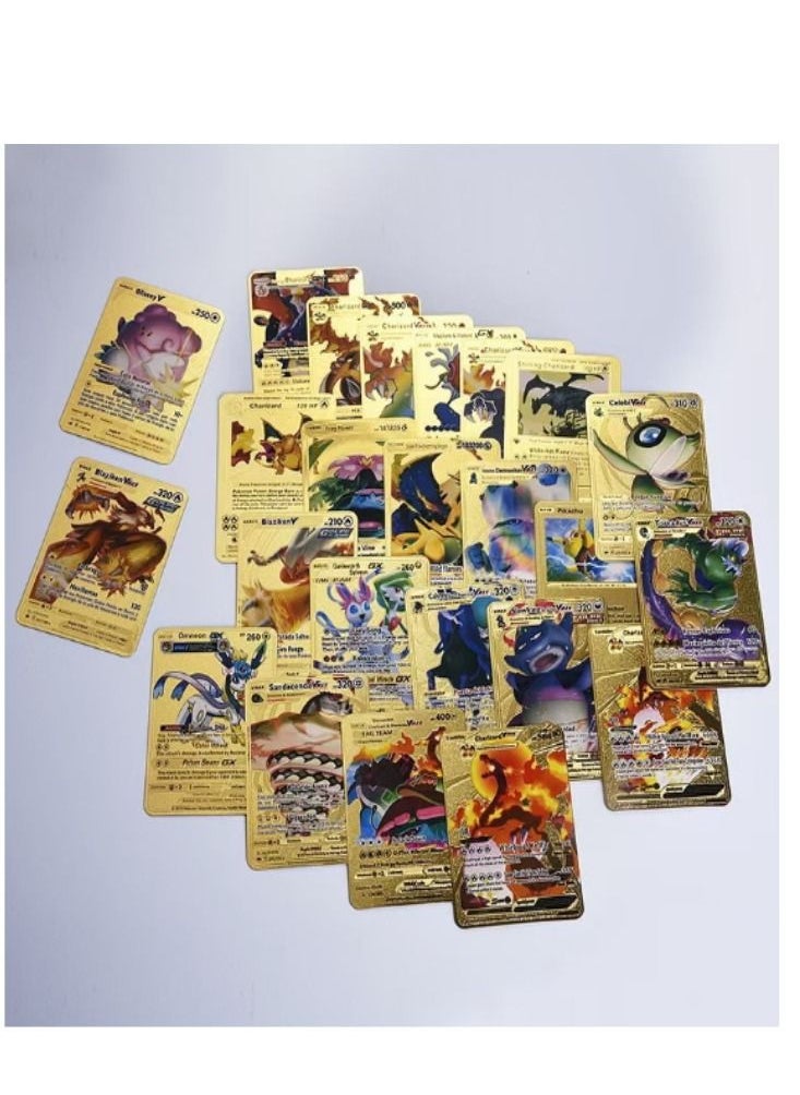 Pokemon Pokémon Cards TCG GX Bundle X 55pcs ULTR RARE Gold Toys Collection Kids Gift  - Image 2