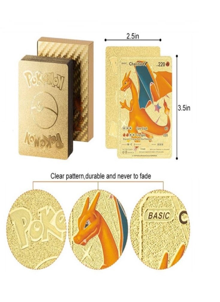 Pokemon Pokémon Cards TCG GX Bundle X 55pcs ULTR RARE Gold Toys Collection Kids Gift  - Image 3