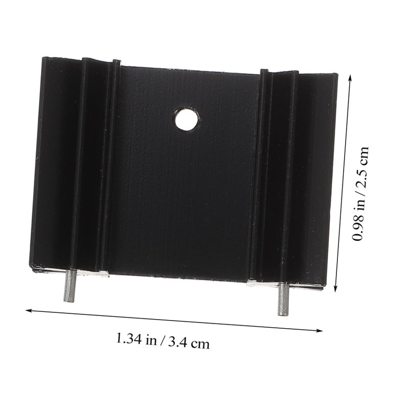 To 220 Aluminum Heat Sink Set Electronic Radiator 40 Pcs Random Color - Image 3