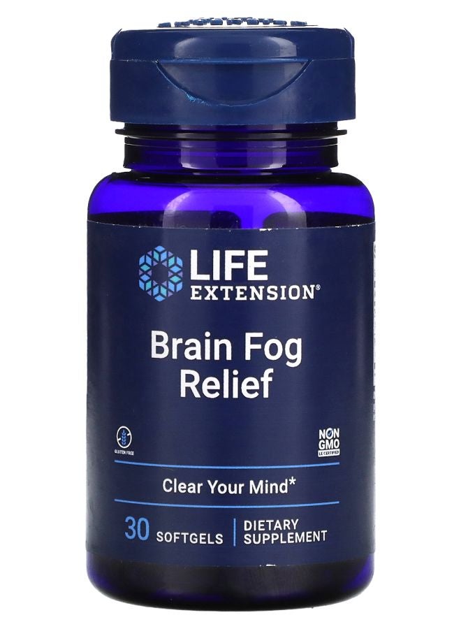 تخفيف ضباب الدماغ 30 كبسولة لينة