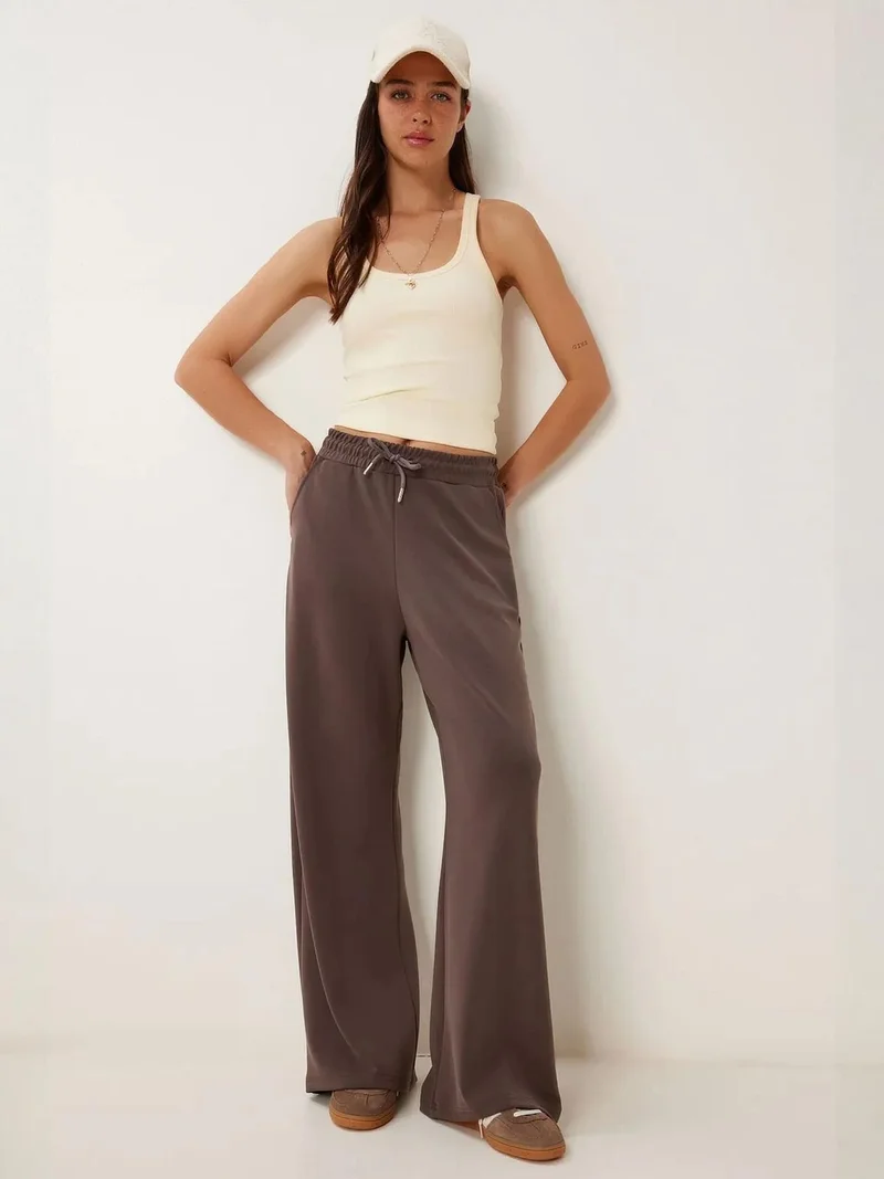 Lovely Istanbul ISTANBUL Wide Leg Modal Sweatpants