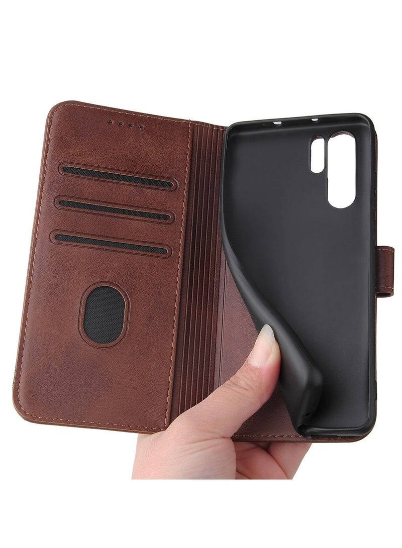 Loquat Suitable For Huawei Solid Color Flip Phone Case - Image 2