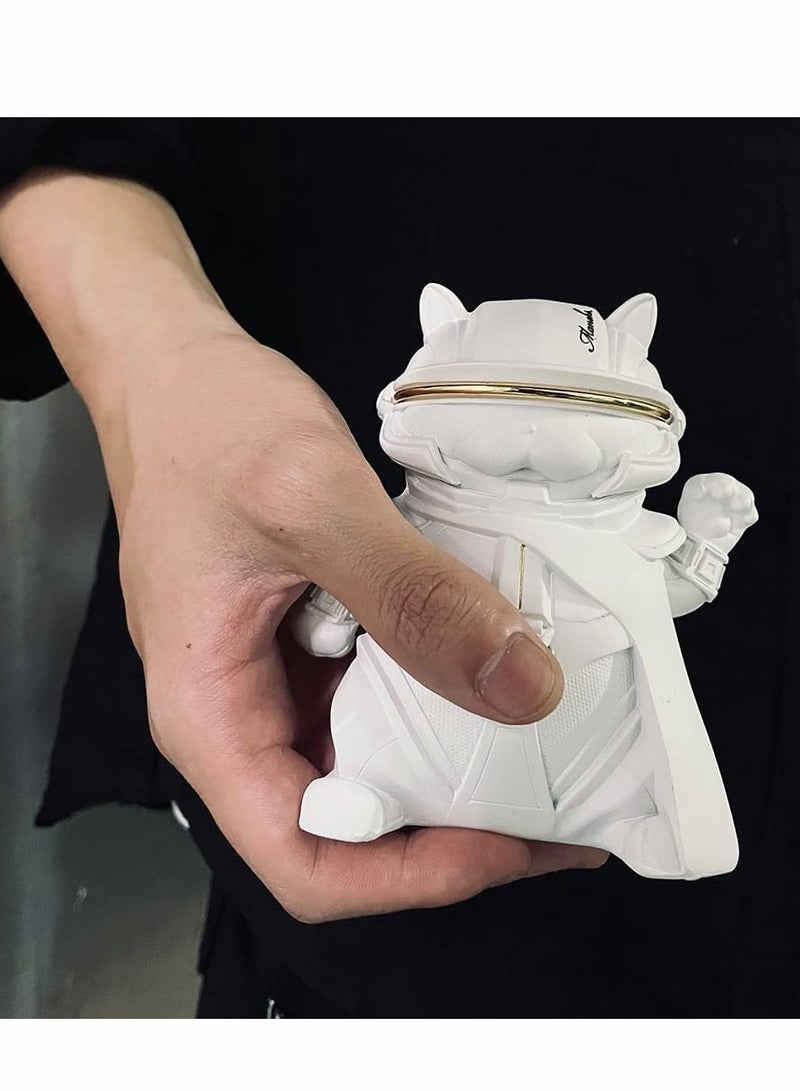 Lucky Cat Figurine, Trendy Maneki Neko Collectible, Unique Home Decor Statue - Image 5