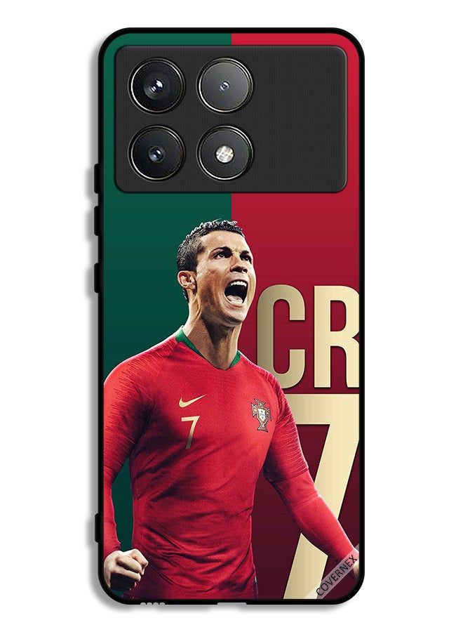 Covernex Xiaomi Redmi K70 Pro Protective Case Cover Cristiano Ronaldo Portugal Team Collection - Image 1
