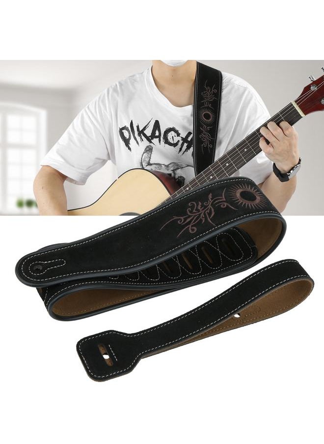 Guitar Strap Matte Real Cowhide Electric Acoustic Guitars Musical Instrument Accessories - pzsku/Z884B09E79CF2303668A7Z/45/_/1734083876/31a82284-696d-40df-a84e-6b293a749f6f