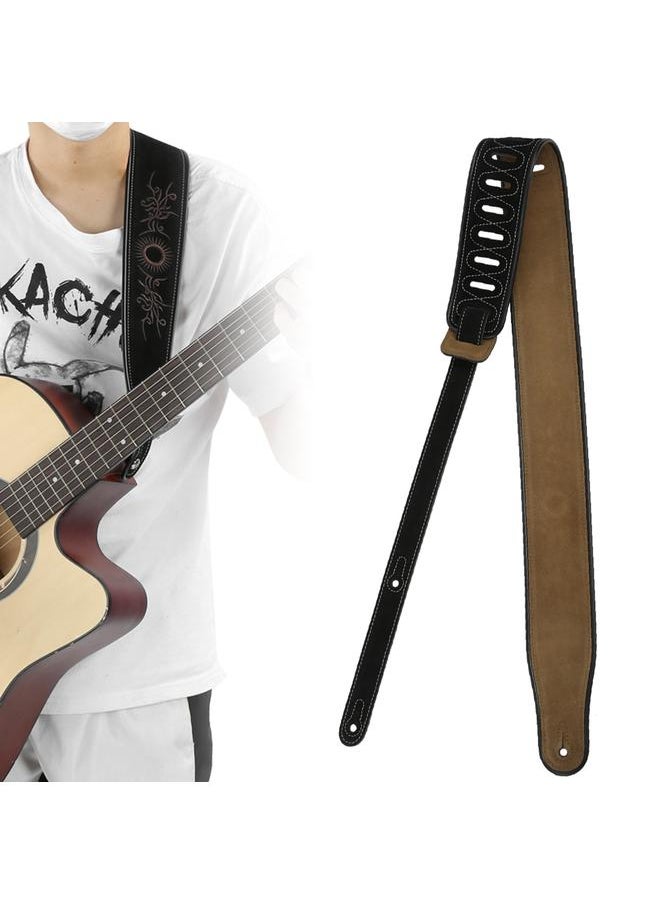 Guitar Strap Matte Real Cowhide Electric Acoustic Guitars Musical Instrument Accessories - pzsku/Z884B09E79CF2303668A7Z/45/_/1734084135/55ed2e5e-99cf-4a92-b5b9-c38be2560dda