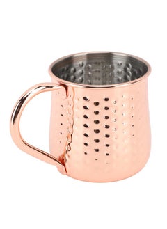 Thoraya Cocktail Mug 304 Stainless Steel Rust Proof Hammered Beer Cup for Home Bars Entertainment Style 1 500ml  - Image 4