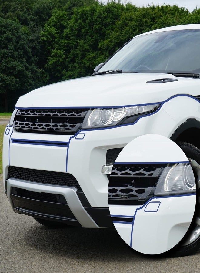 AIEX 4 Rolls Fine Line Tapes, 1/8, 1/4, 1/2 Inch Fineline Masking Tape Thin Colored Painter Tape for Automotive Car DIY Crafts & Arts Decoration School Office (Blue) - Image 5