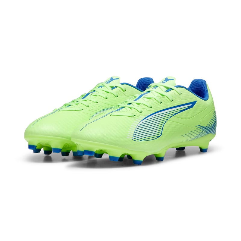 PUMA ULTRA 5 PLAY FG/AG Mens Green Football Boots - Image 2