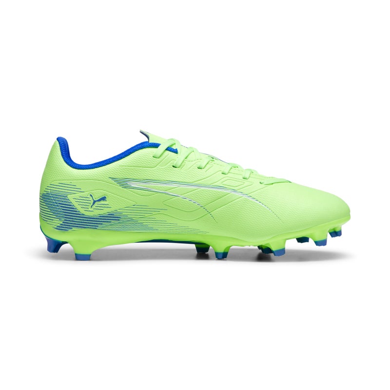PUMA ULTRA 5 PLAY FG/AG Mens Green Football Boots - Image 5