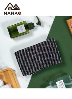 NANAO 2 Piece Exfoliating Washcloth Towel,  Exfoliating Washcloth for Skin,Stretchable Exfoliating Beauty Skin Smoother Bath Cloth, Porous Stretches Back Washcloths,Wipe Back Scarf For Shower  - Image 3