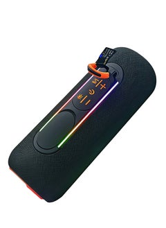 X-SCOOT XS-603 -20W -Waterproof Bluetooth Speaker with RGB Lights, Type-C Charging – Black