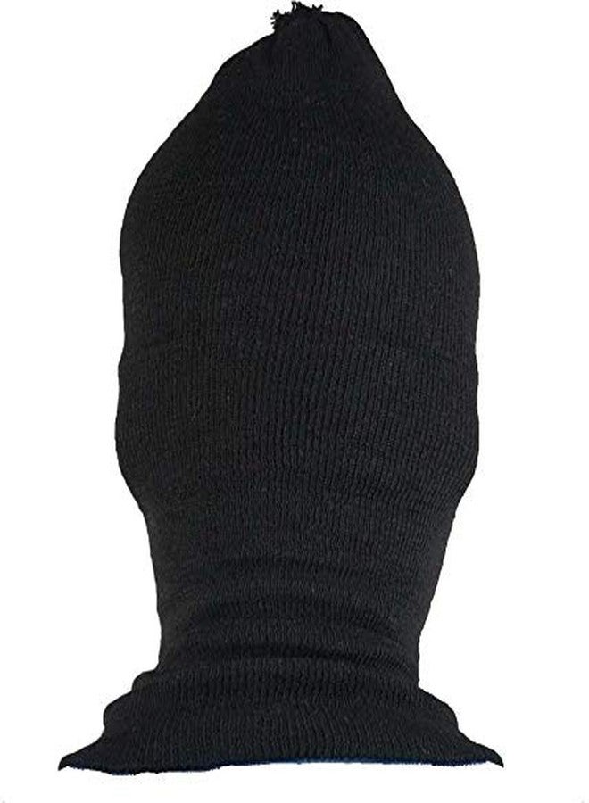 Zonkar Monkey Cap Balcalava Men & Woman Reversible Monkey Cap Black Free Size Pack of 1 - Image 2
