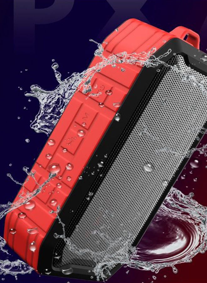 NIBEMINENT M3 Portable Wireless Bluetooth Speaker Red/Black  - Image 2