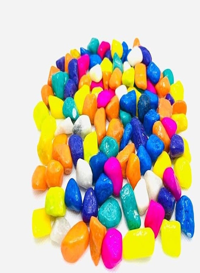 Baba Ka Deewana Multi Colored Pebbles Decorative Stones for Home Decor (Natural Multi Color, 1 kg) - Image 3