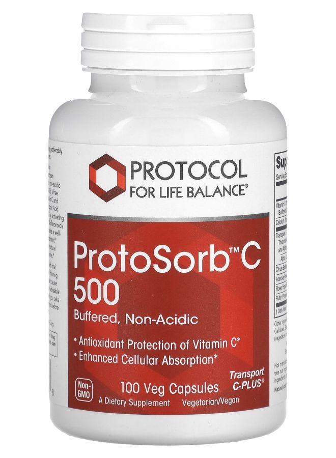 ProtoSorbC 500 100 Veg Capsules