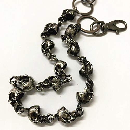 Boolavard Men Wallet Chain Punk Heavy Skull Strong Key Jeans Pant Chain - Image 3