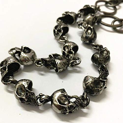 Boolavard Men Wallet Chain Punk Heavy Skull Strong Key Jeans Pant Chain - Image 4