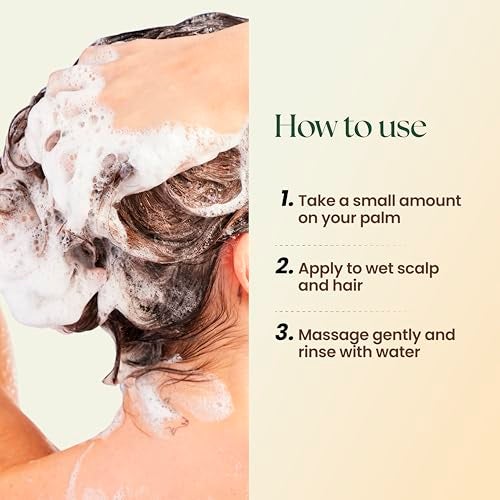 Moha Sulfate-Free Herbal Shampoo with Aloe Vera, Green Tea, Quinoa Protein, Sunflower & Argan Oil for Gentle Cleansing, Retains Hair Colour & Hair Fall Control | Deeply Nourishes, Restore Natural Health, Repairs Damaged Hair & Perfect for Hair Growth | Add Natural Shine, Soothes Scalps, Strengthen Roots, Smoothes Frizz & Improves Textures | Best Sulphate & Paraben-Free Shampoo for Women & Men – 200 ml (Pack of 1) - Image 5