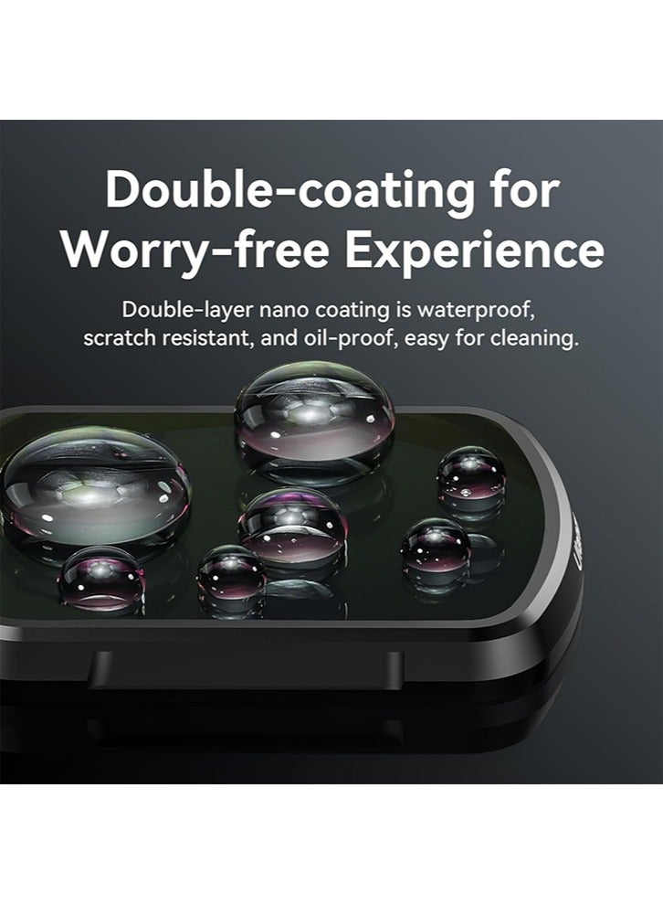 ULANZI PK-01 Black Mist Filter for DJI Osmo Pocket 3, Magnetic HD Optical Glass Aluminum Frame Ultra Lightweight Only 1.2g Double-Coating Beauty Soft Filters Vlog Video Accessory for Pocket 3 - Image 4