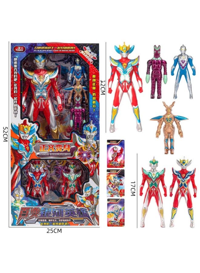 Postage Genuine Authorized Ares Guardian Toys Children Cartoon Robot Model Toys Super Supply Wholesale-Color:54021  Hanging Board  921 - Image 5