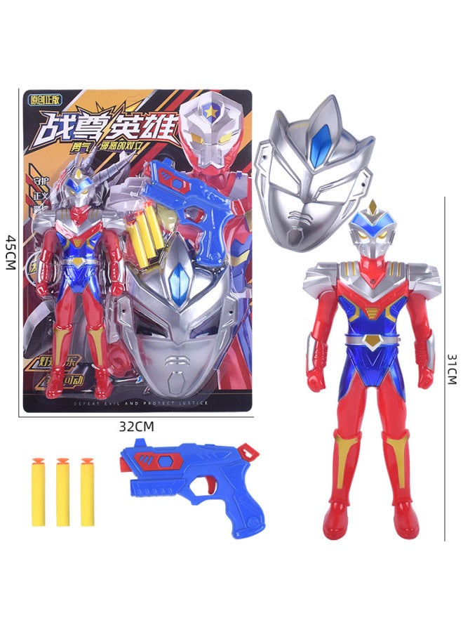 Postage Genuine Authorized Ares Guardian Toys Children Cartoon Robot Model Toys Super Supply Wholesale-Color:54021  Hanging Board  921 - Image 1