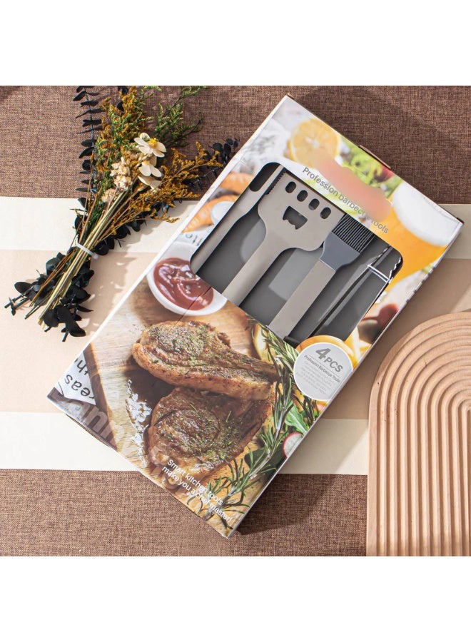 4-piece barbecue set - Image 1
