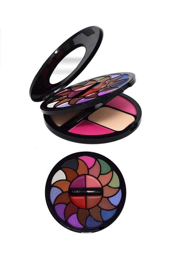 adbeni Makeup Kit With 22 Eyeshadows, Blusher | Compact Powder | 4 Lip Colour | Free Applicator & Mirror | Eye And Face Palette For Women… - Image 2