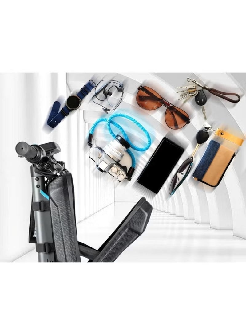 هويتك حقيبة أمامية للسكوتر من جلد البولي يوريثان سعة 3.2 لتر - حقيبة تخزين صلبة مقاومة للماء من مادة إي في إيه - Image 4