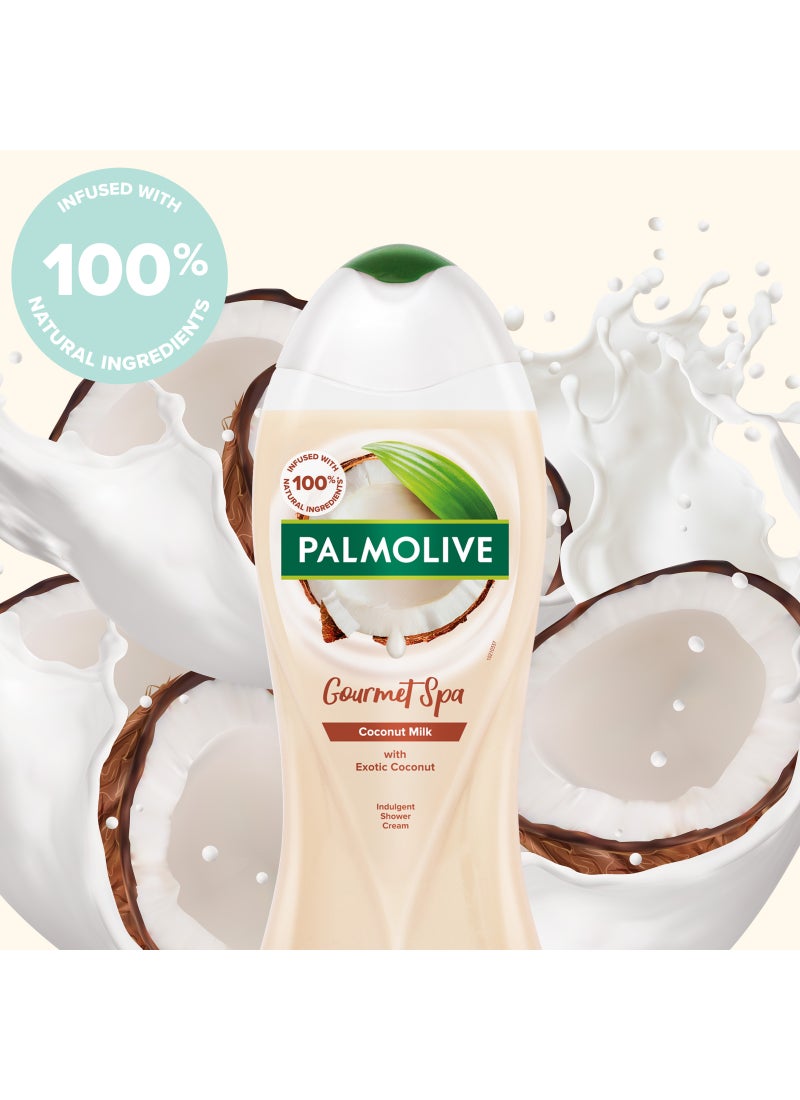 Palmolive Gourmet Spa Coconut Milk Cream Shower Gel - Image 2