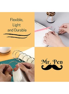 Excefore Binder Rings 0.8 Inch, 60 Pcs Book Rings, O Rings for Flashcards Loose, Metal Rings for Index Cards, Silver Loose Leaf Binder Rings for Paper, School, Home or Office  - Image 4