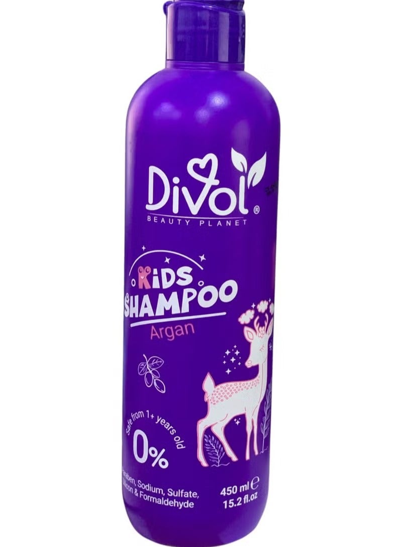 Divol Kids Shampoo Argan Hair 450 Ml - Image 1