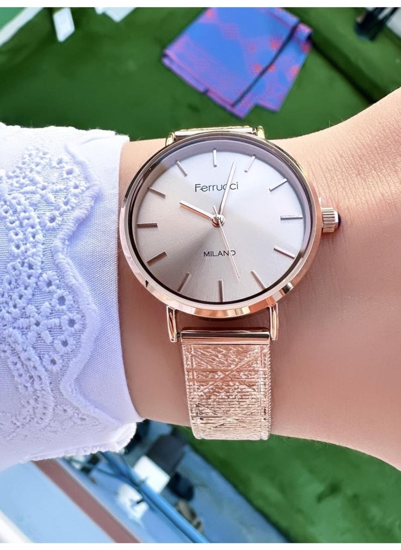 Ferrucci women's Mesh Strap Wristwatch  - Image 2