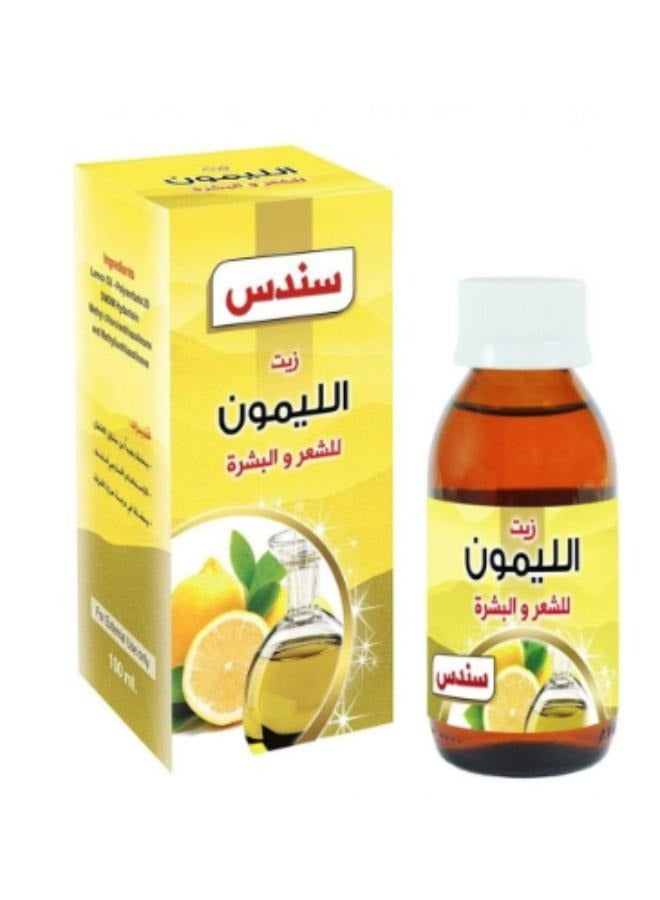 sondos Lemon Oil for hair and skin 100 ml - Image 1